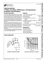 DataSheet LMV791 pdf